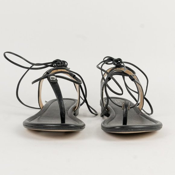 MICHAEL Michael Kors Sofia Ankle-Wrap Thong Sandals - Picture 2 of 7